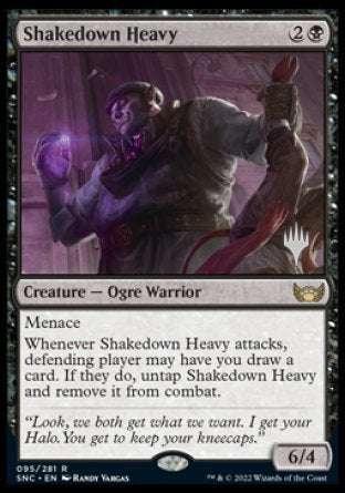 Shakedown Heavy (Promo Pack) [Streets of New Capenna Promos] | Exor Games Truro