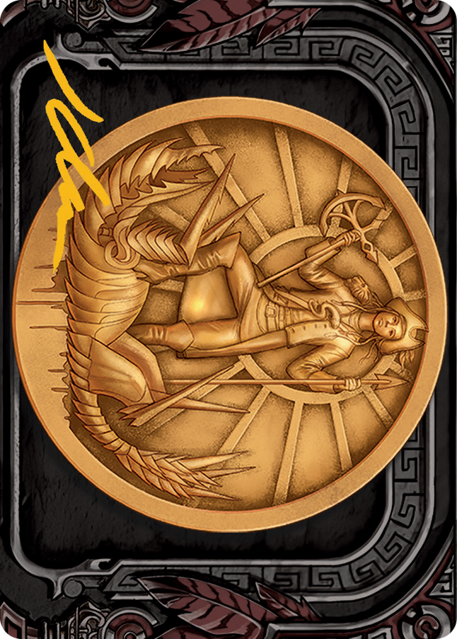 Captain Lannery Storm Art Card (Gold-Stamped Signature) [March of the Machine Art Series] | Exor Games Truro