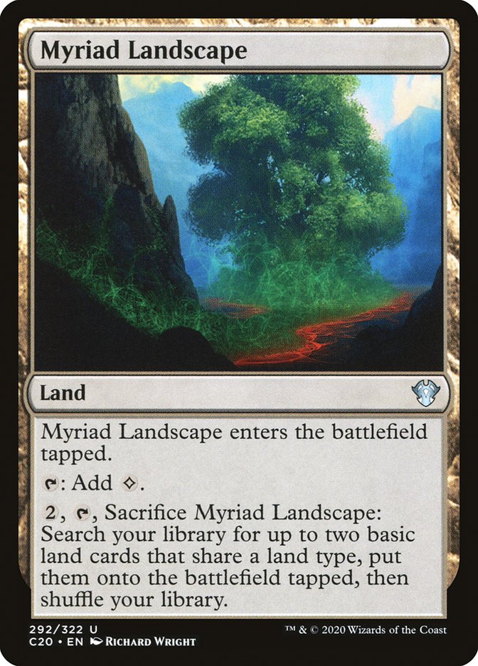 Myriad Landscape [Commander 2020] | Exor Games Truro
