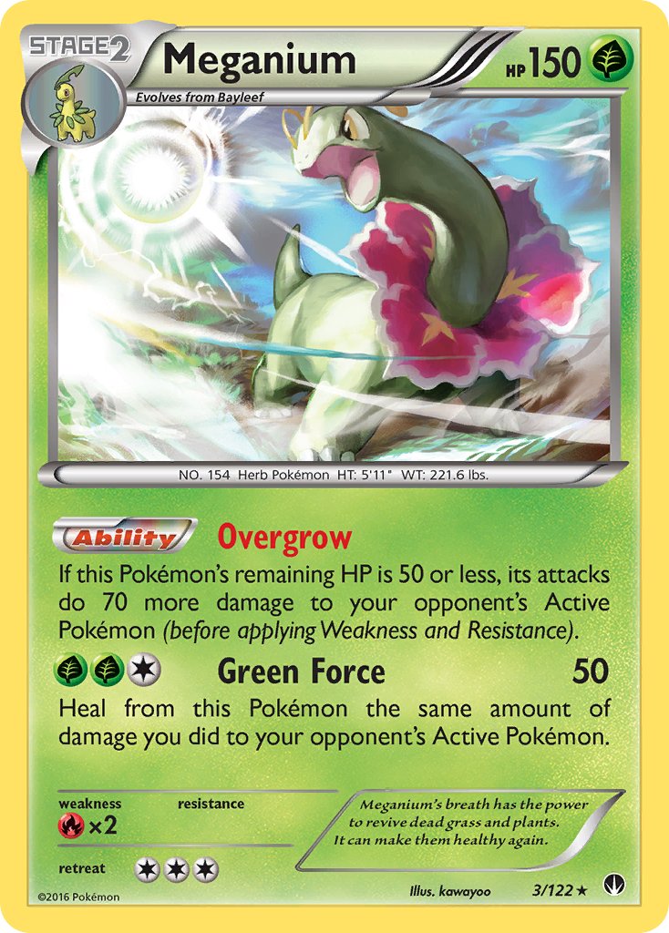 Meganium (3/122) [XY: BREAKpoint] | Exor Games Truro