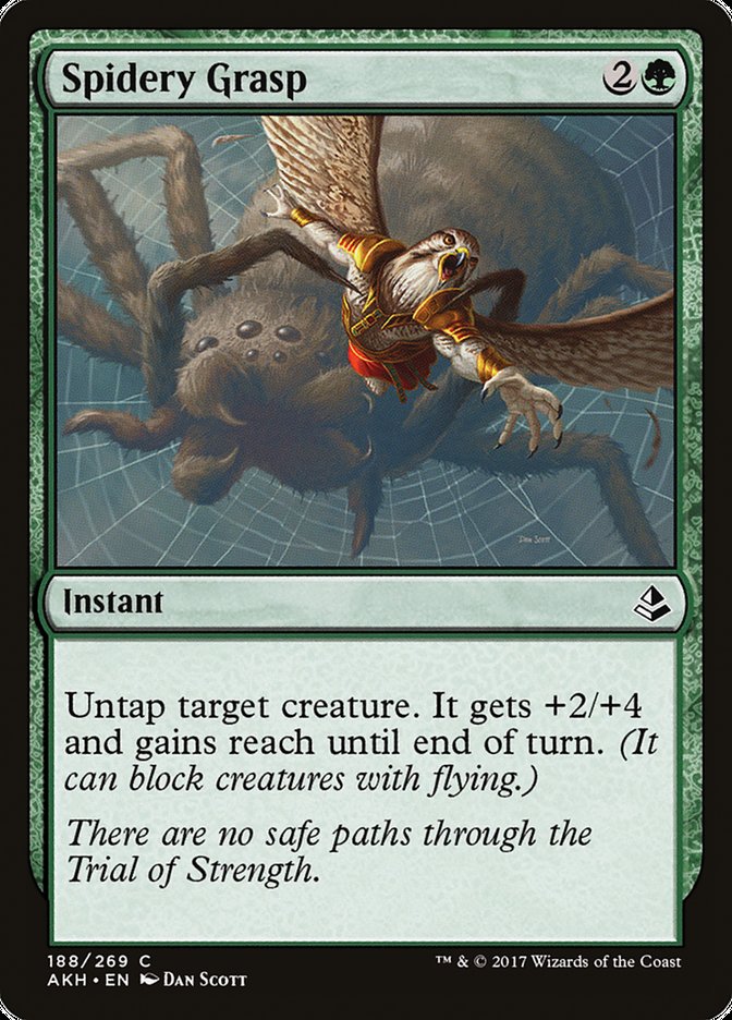 Spidery Grasp [Amonkhet] | Exor Games Truro