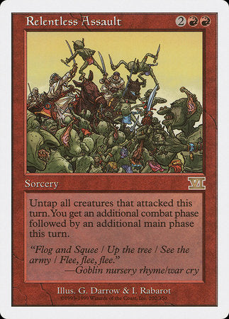 Relentless Assault [Classic Sixth Edition] | Exor Games Truro