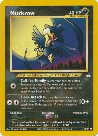 Murkrow (46/64) [Neo Revelation Unlimited] | Exor Games Truro