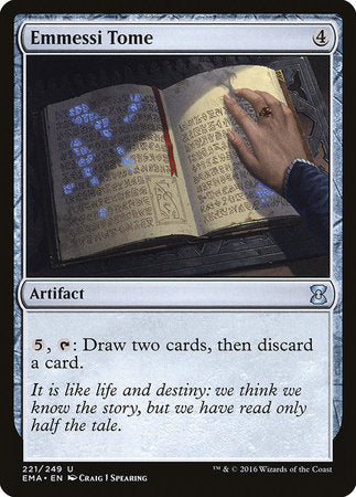 Emmessi Tome [Eternal Masters] | Exor Games Truro