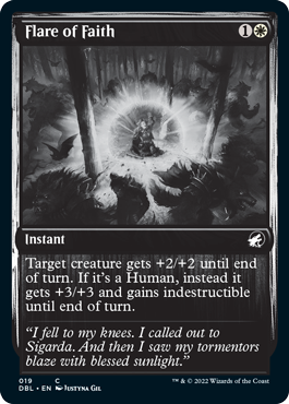 Flare of Faith [Innistrad: Double Feature] | Exor Games Truro