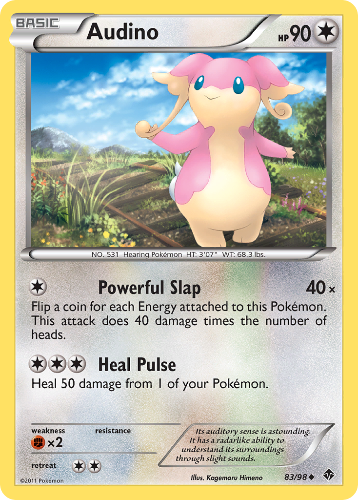 Audino (83/98) [Black & White: Emerging Powers] | Exor Games Truro