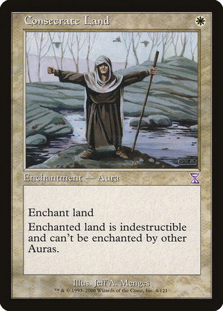 Consecrate Land [Time Spiral Timeshifted] | Exor Games Truro