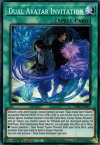 Dual Avatar Invitation [PHRA-EN057] Secret Rare | Exor Games Truro