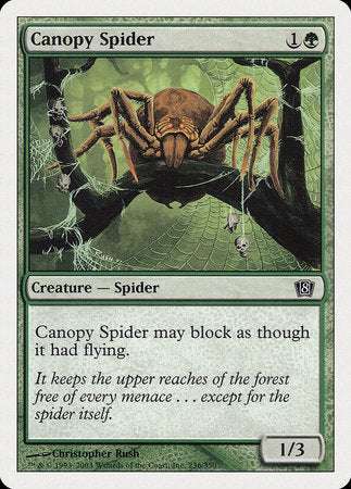 Canopy Spider [Eighth Edition] | Exor Games Truro