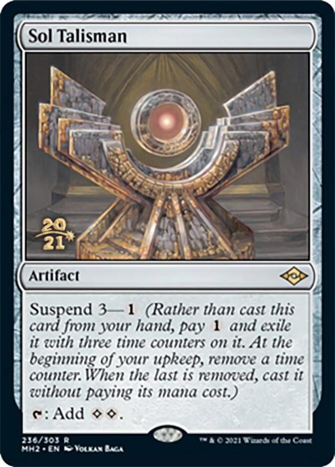 Sol Talisman [Modern Horizons 2 Prerelease Promos] | Exor Games Truro