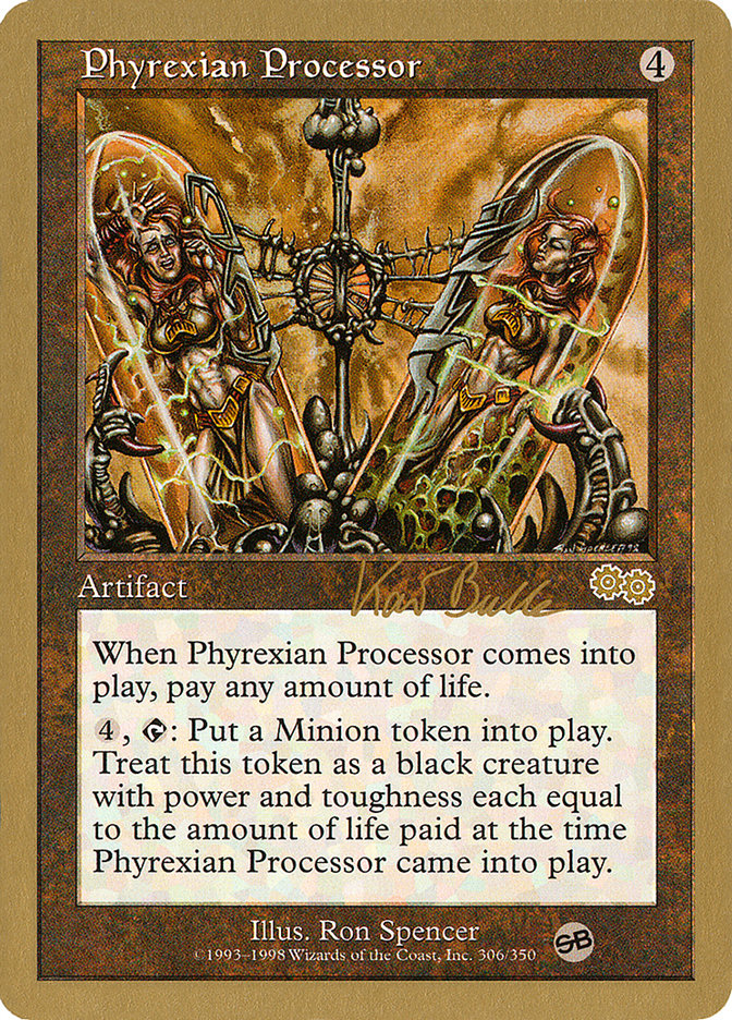 Phyrexian Processor (Kai Budde) (SB) [World Championship Decks 1999] | Exor Games Truro