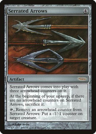 Serrated Arrows [Friday Night Magic 2008] | Exor Games Truro