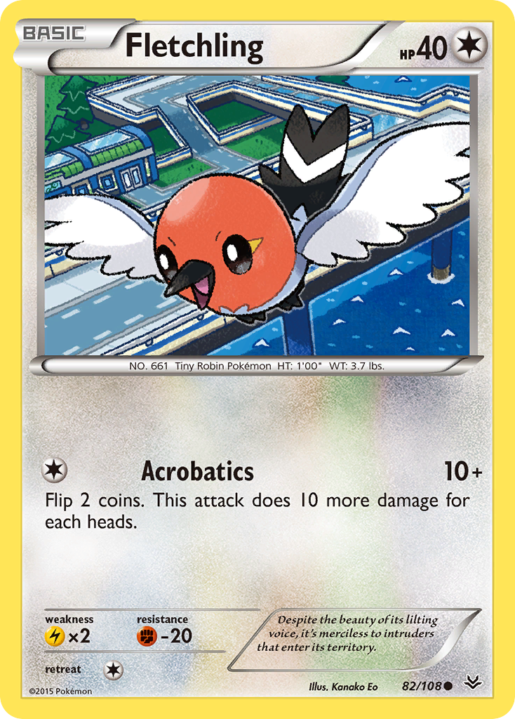 Fletchling (82/108) [XY: Roaring Skies] | Exor Games Truro