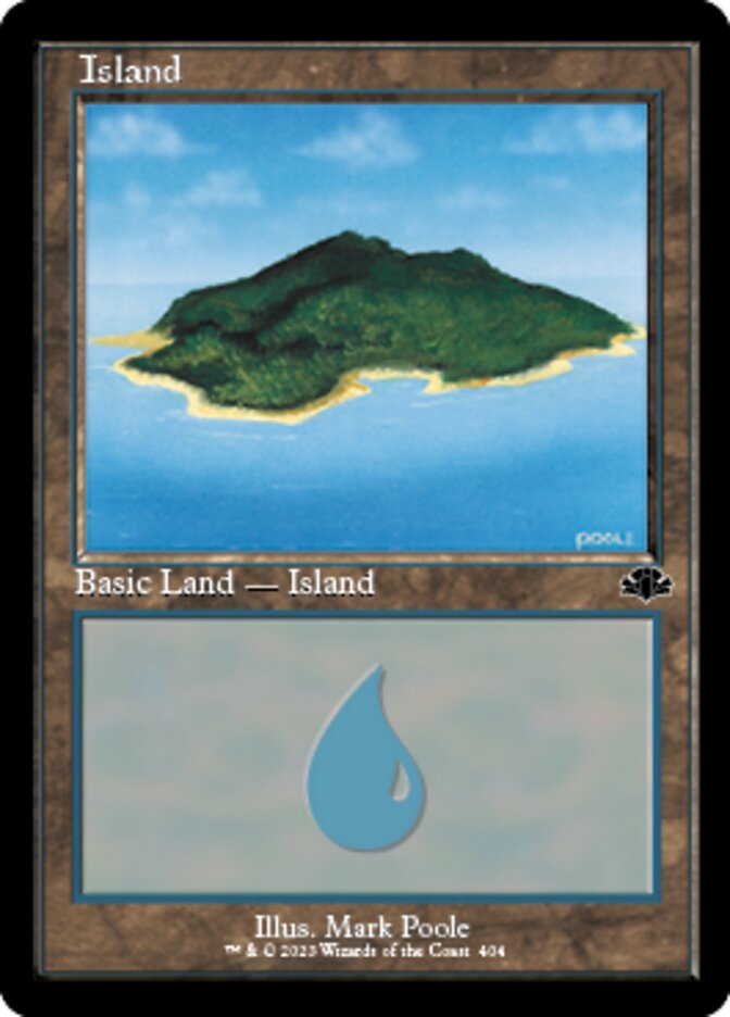 Island (404) (Retro) [Dominaria Remastered] | Exor Games Truro