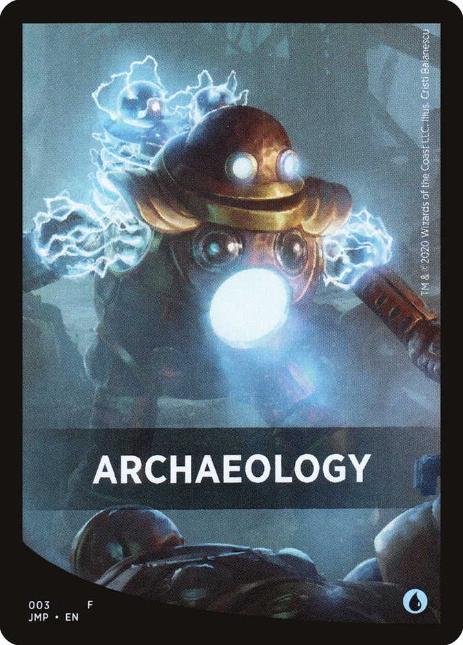 Archaeology Theme Card [Jumpstart Front Cards] | Exor Games Truro