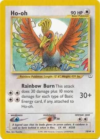 Ho-oh (18/64) [Neo Revelation Unlimited] | Exor Games Truro