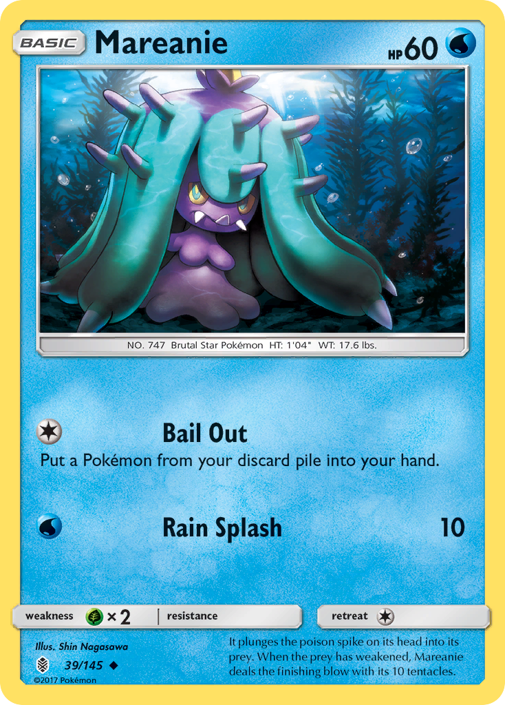 Mareanie (39/145) [Sun & Moon: Guardians Rising] | Exor Games Truro