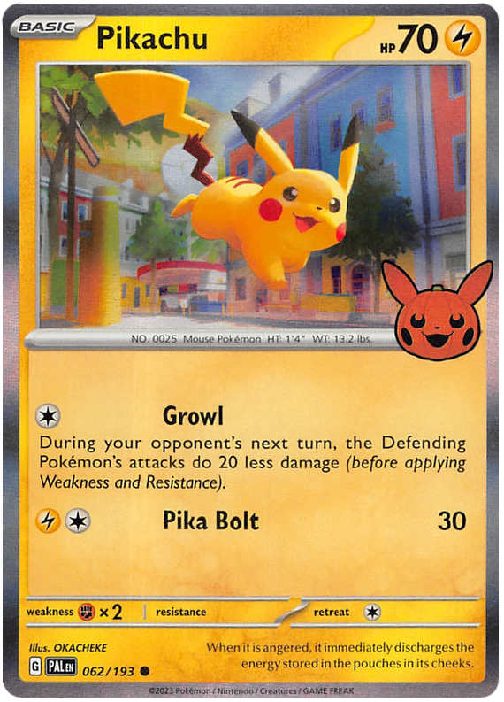 Pikachu (062/193) [Trick or Trade 2023] | Exor Games Truro