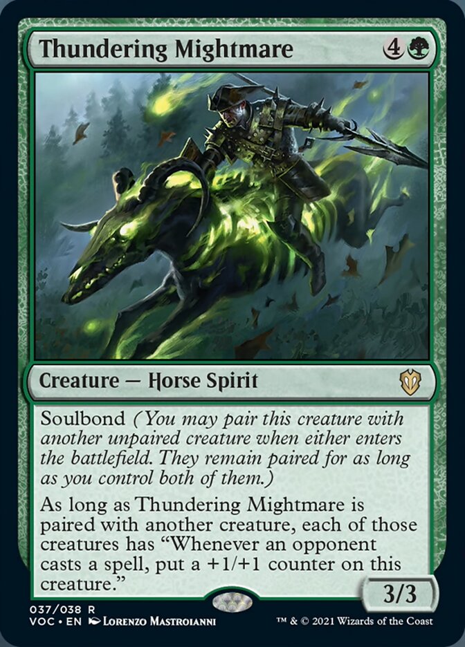 Thundering Mightmare [Innistrad: Crimson Vow Commander] | Exor Games Truro