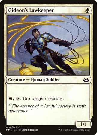 Gideon's Lawkeeper [Modern Masters 2017] | Exor Games Truro