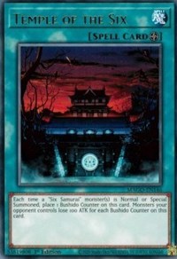 Temple of the Six [MAGO-EN146] Rare | Exor Games Truro