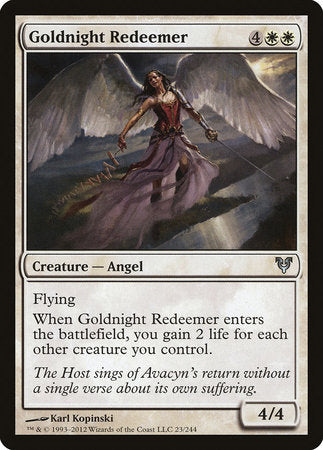 Goldnight Redeemer [Avacyn Restored] | Exor Games Truro