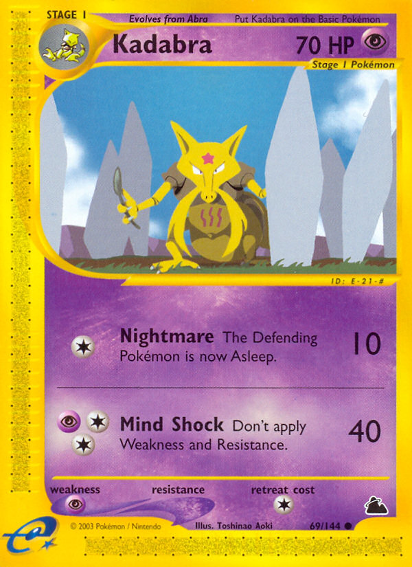 Kadabra (69/144) [Skyridge] | Exor Games Truro