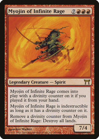 Myojin of Infinite Rage [Champions of Kamigawa] | Exor Games Truro