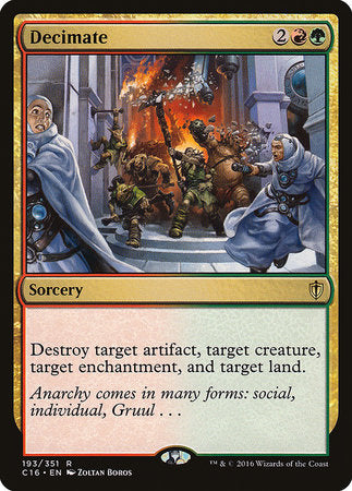 Decimate [Commander 2016] | Exor Games Truro