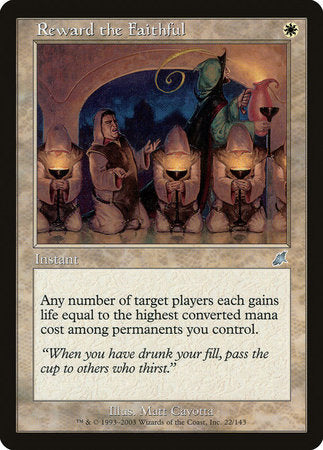 Reward the Faithful [Scourge] | Exor Games Truro
