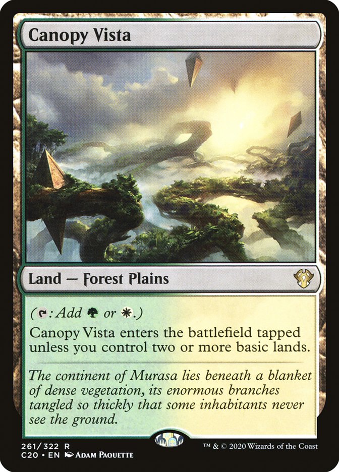 Canopy Vista [Commander 2020] | Exor Games Truro