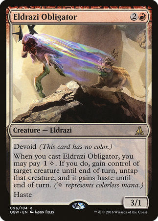 Eldrazi Obligator [Oath of the Gatewatch] | Exor Games Truro