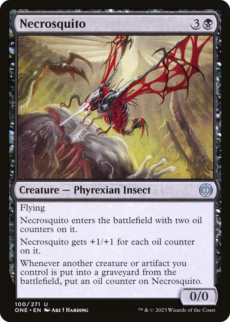 Necrosquito [Phyrexia: All Will Be One] | Exor Games Truro
