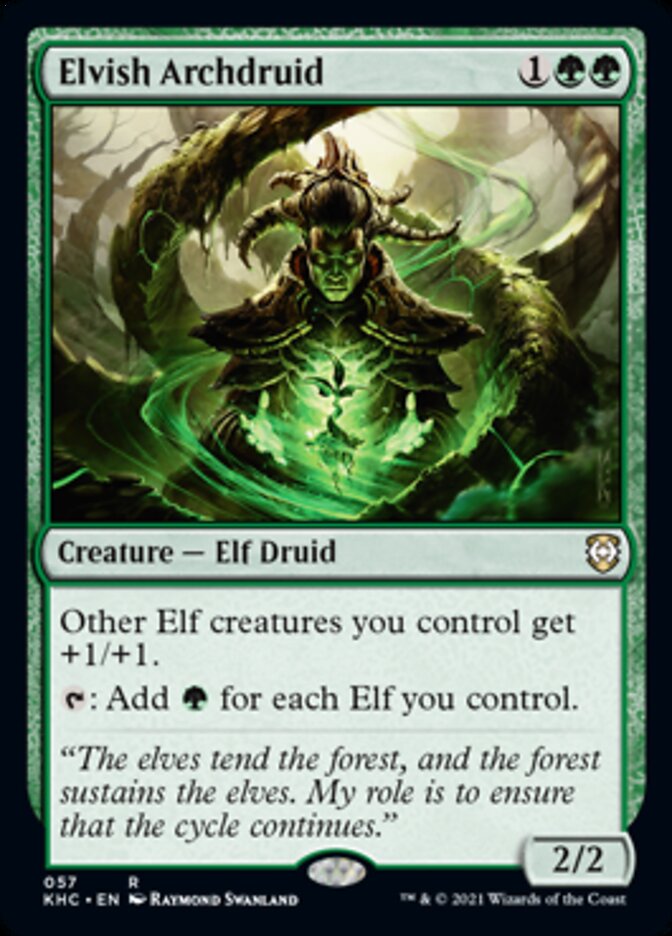 Elvish Archdruid [Kaldheim Commander] | Exor Games Truro