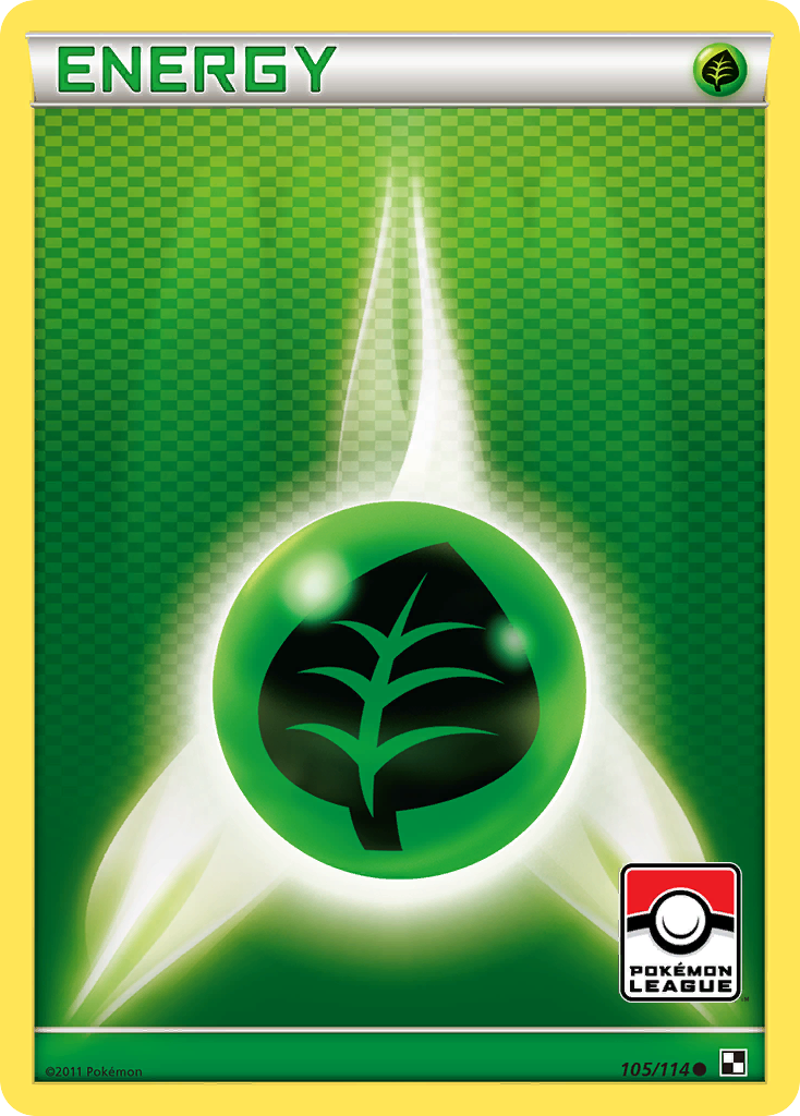 Grass Energy (105/114) [Black & White: Base Set] | Exor Games Truro