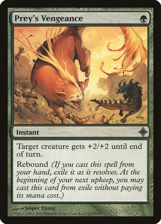 Prey's Vengeance [Rise of the Eldrazi] | Exor Games Truro