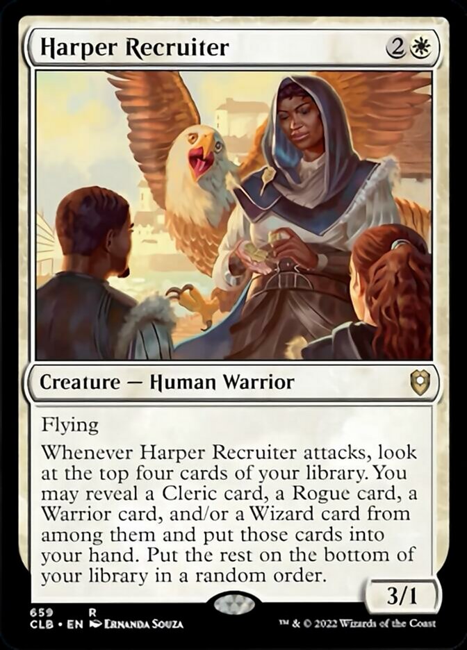 Harper Recruiter [Commander Legends: Battle for Baldur's Gate] | Exor Games Truro