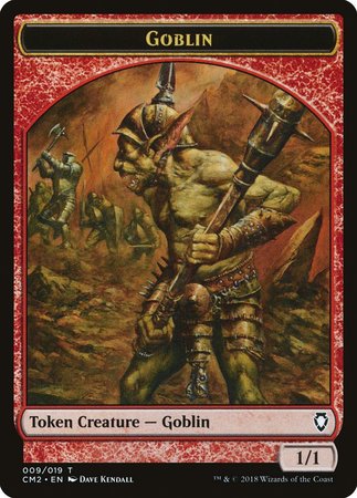 Goblin Token [Commander Anthology Volume II Tokens] | Exor Games Truro