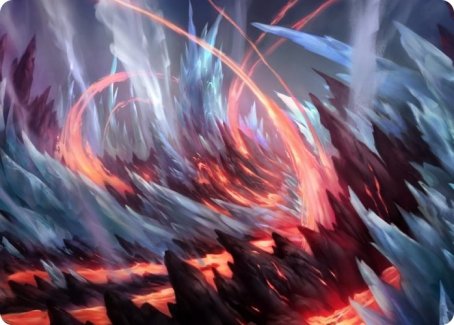 Frostboil Snarl Art Card [Strixhaven: School of Mages Art Series] | Exor Games Truro