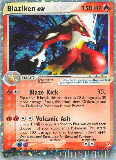 Blaziken ex (89/95) [EX: Team Magma vs Team Aqua] | Exor Games Truro