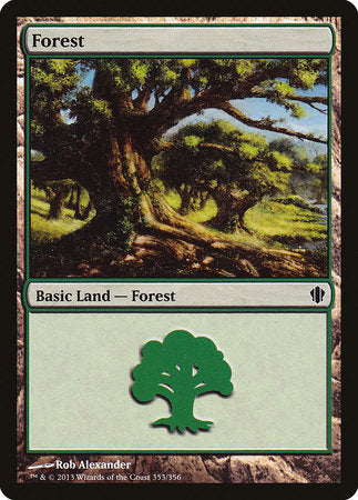 Forest (353) [Commander 2013] | Exor Games Truro