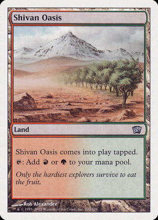 Shivan Oasis [Eighth Edition] | Exor Games Truro