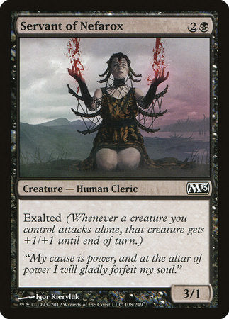 Servant of Nefarox [Magic 2013] | Exor Games Truro