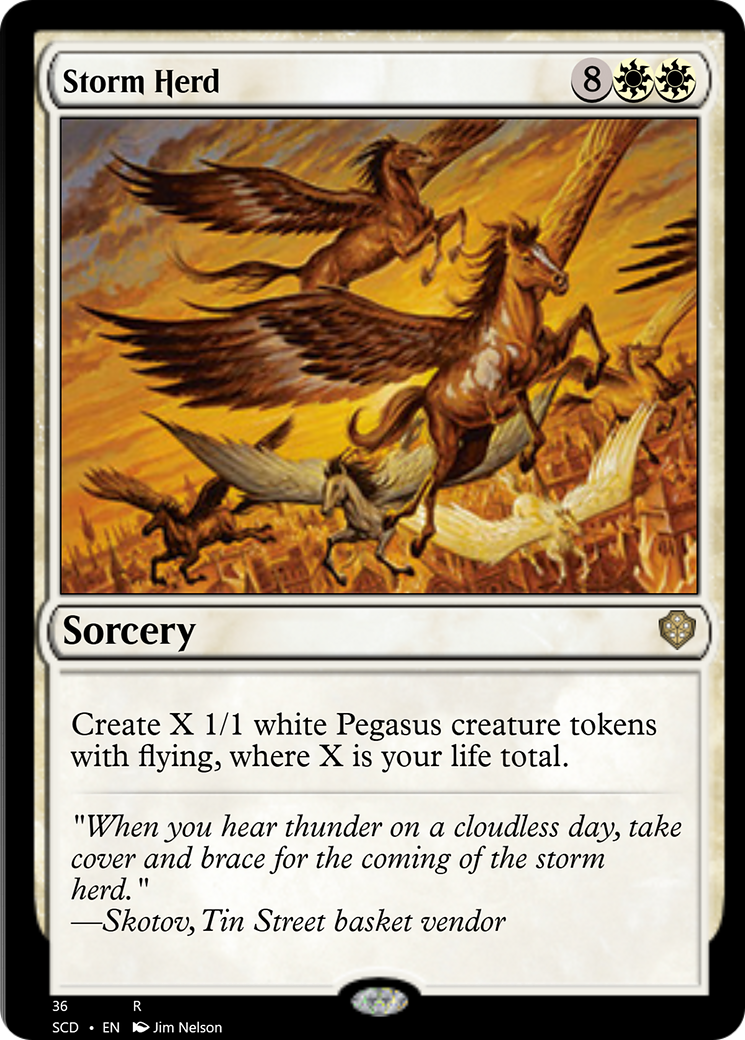 Storm Herd [Starter Commander Decks] | Exor Games Truro