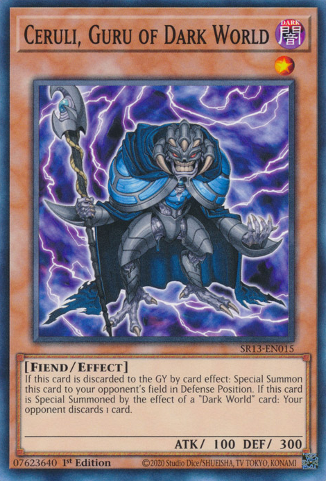 Ceruli, Guru of Dark World [SR13-EN015] Common | Exor Games Truro