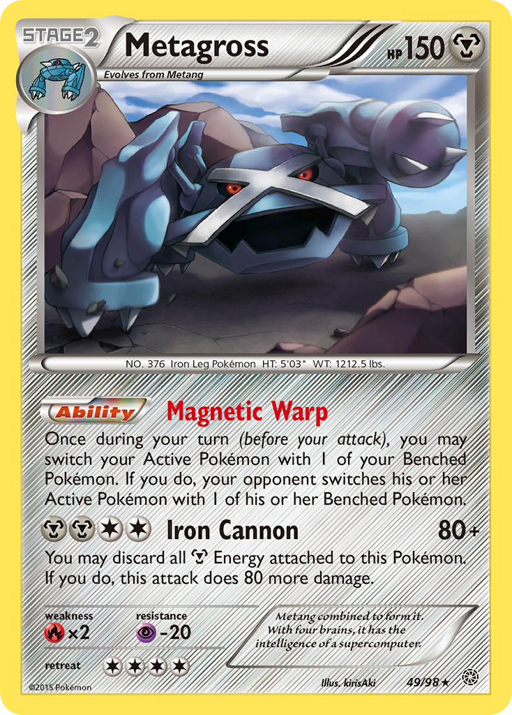 Metagross (49/98) [XY: Ancient Origins] | Exor Games Truro