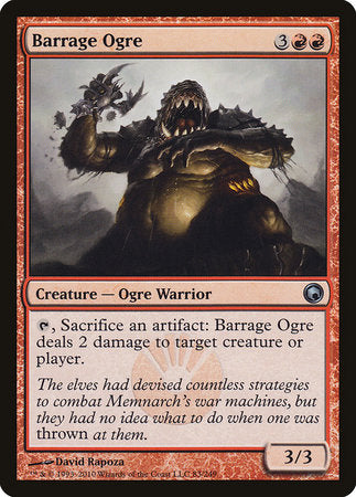 Barrage Ogre [Scars of Mirrodin] | Exor Games Truro