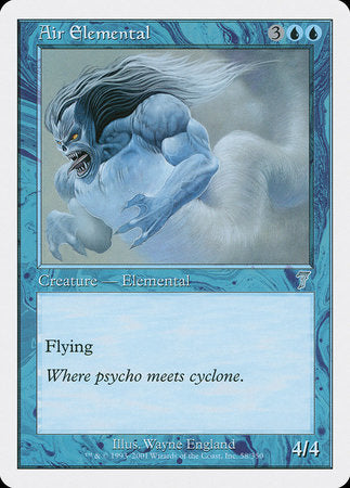 Air Elemental [Seventh Edition] | Exor Games Truro