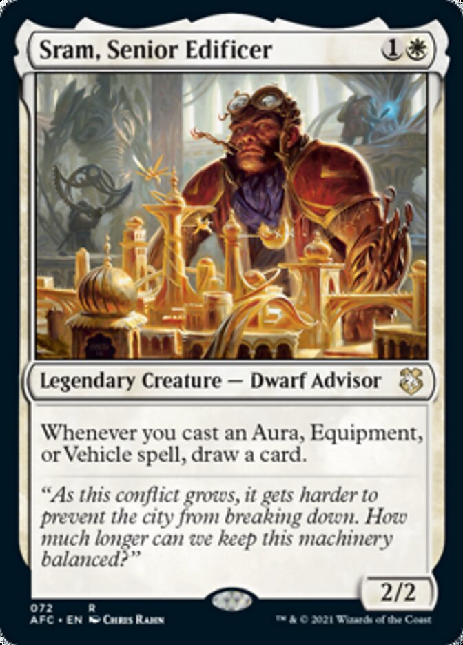 Sram, Senior Edificer [Dungeons & Dragons: Adventures in the Forgotten Realms Commander] | Exor Games Truro