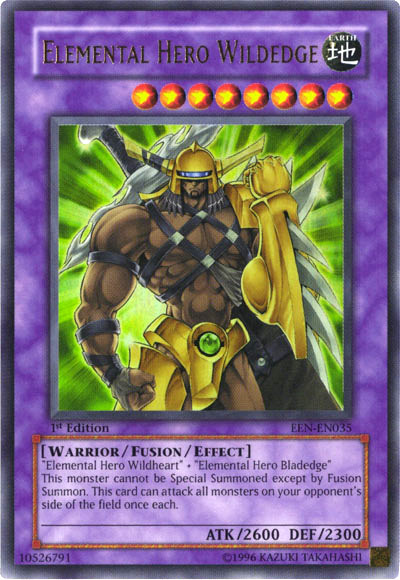 Elemental Hero Wildedge [EEN-EN035] Ultra Rare | Exor Games Truro